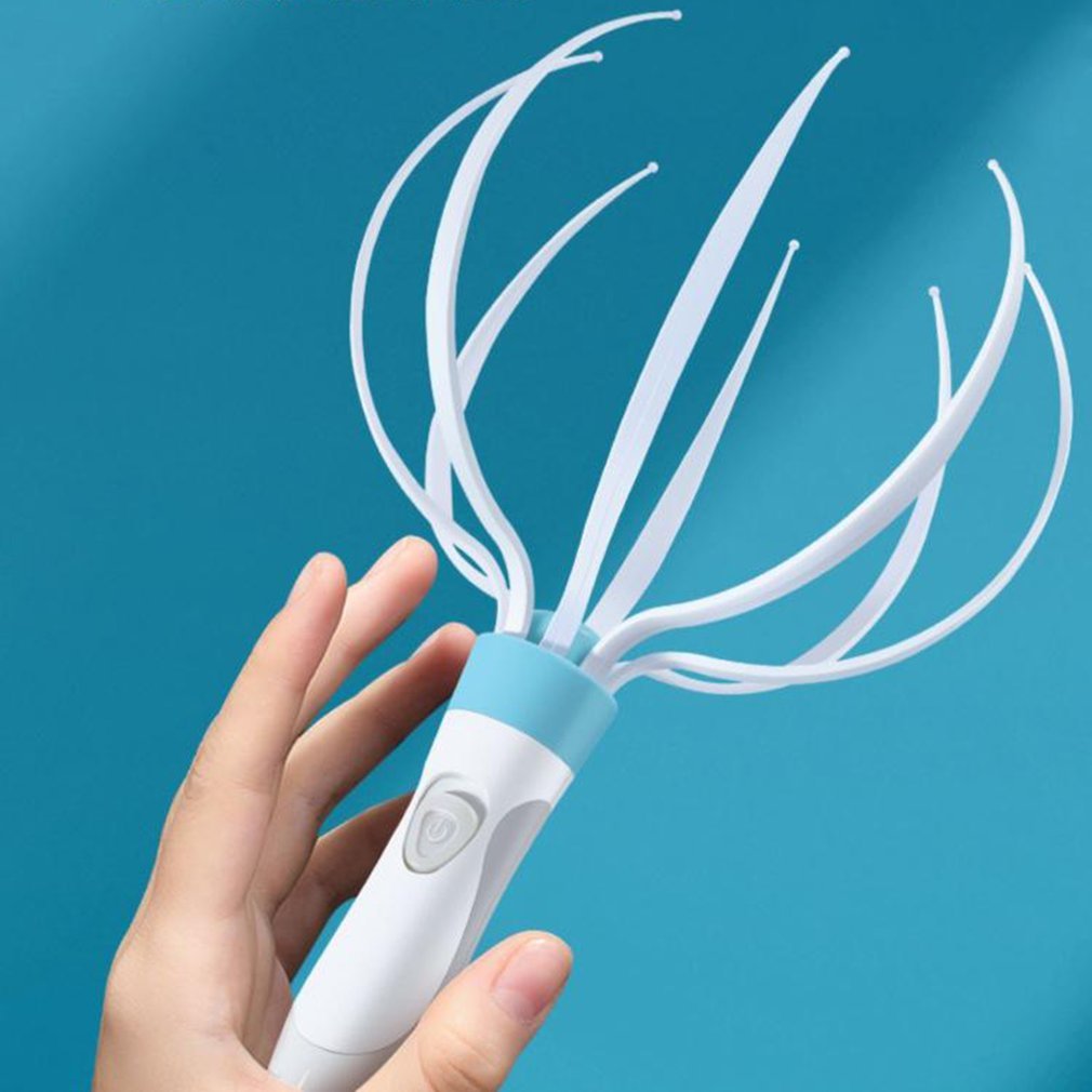 Head Massager Scalp Vibration Massage Eight Claw Electric Household Massager Head Masager Body Care - Sluxe Fashions