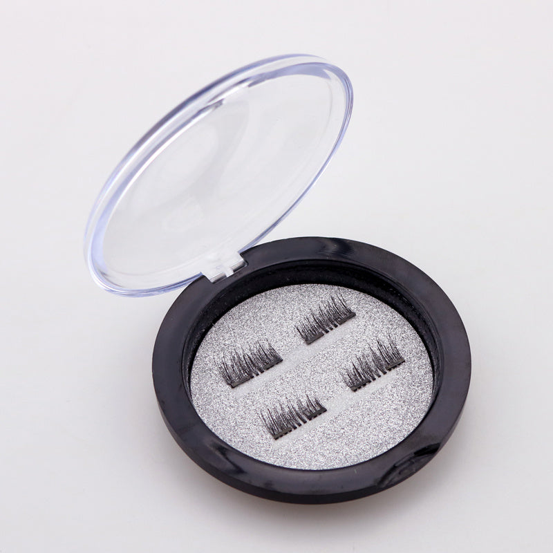 Compatible with Apple, 2021 New False Eyelashes 6D Magnetic Eye Lashes Double Magnet Fake EyeLashes Hand Made Strip Lashes cilios posticos