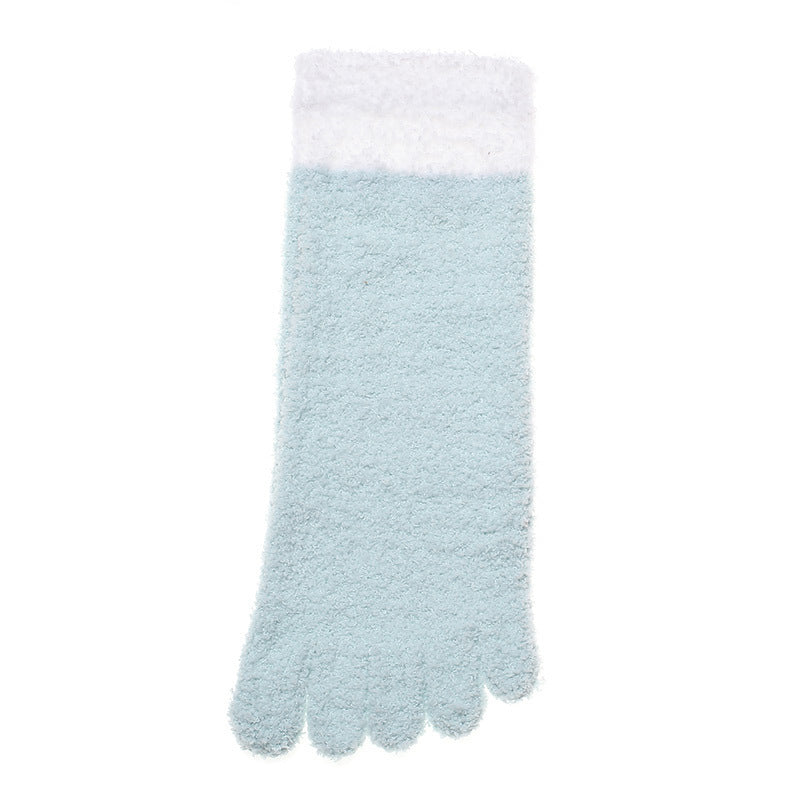 Women's Autumn And Winter Thermal Coral Fleece Sleeping Socks