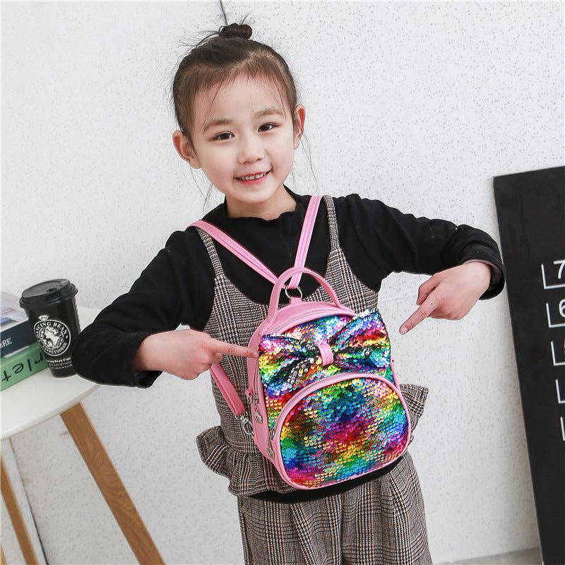 Cartoon Cute New Sequined Children's Backpack