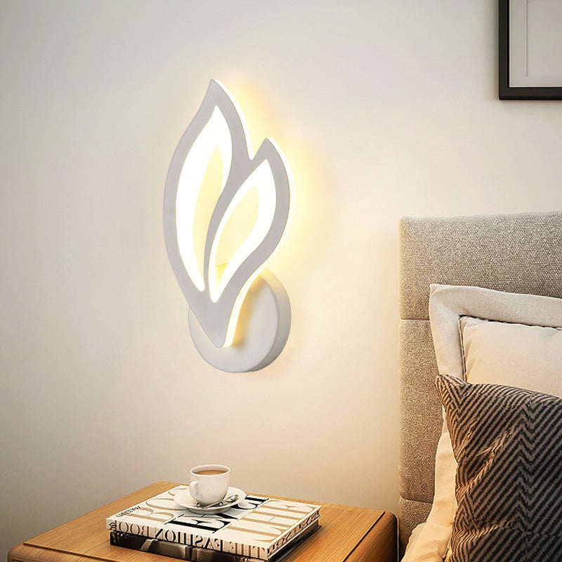 Modern Minimalist Iron Craft Wall Lamp Bedside Stairs Decorative Lamps